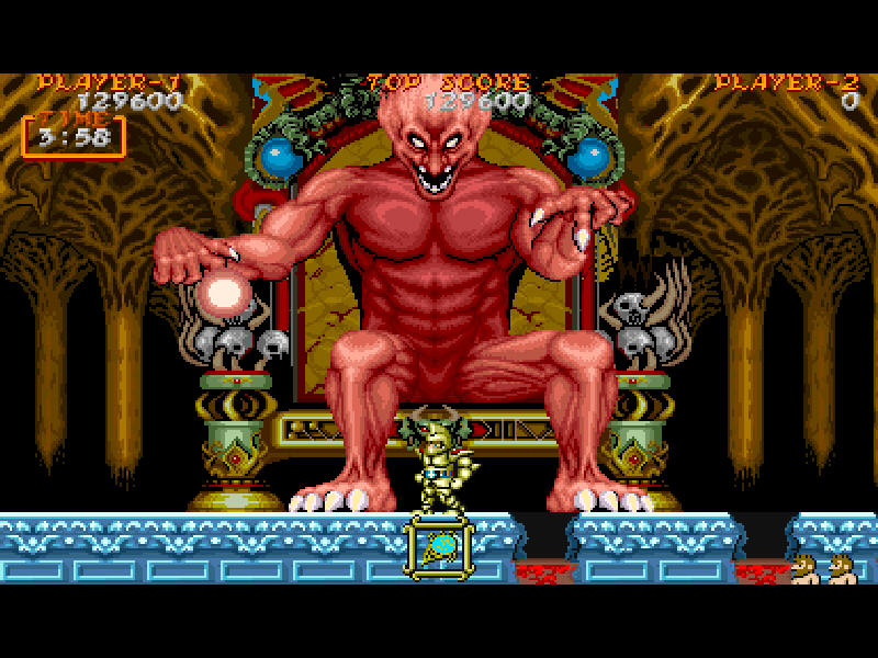 ghouls and ghosts screen shot
